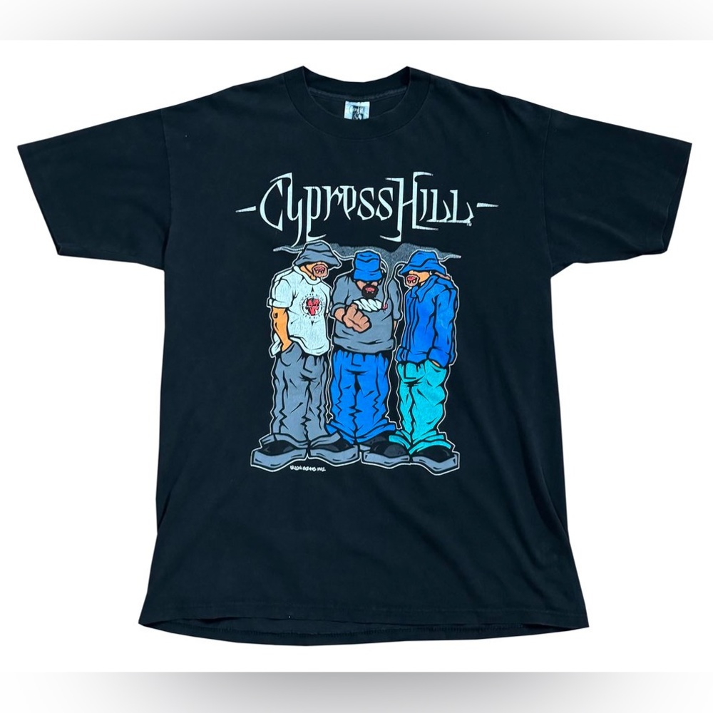 Vintage Cypress Hill Something For The Blunted T Shirt (Size L)